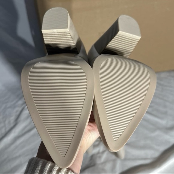 Steve Madden Lasso Lincoln High Bone Beige Cowboy Boots New Womans Knee High - Picture 10 of 11